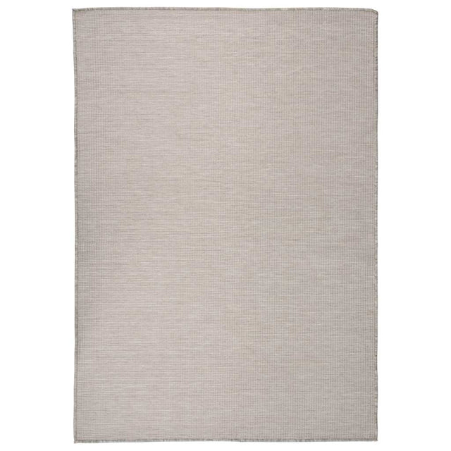 Vidaxx Outdoor-Teppich flach gewebt 160x230 cm hellgrau