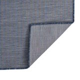 Vidaxl außerhalb des Teppichs flach gewebt 120x170 cm blau