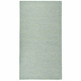 Vidaxl außerhalb des Teppichs flach gewebt 80x150 cm Türkis