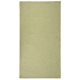 Vidaxl außerhalb des Teppichs flach gewebt 80x150 cm Grün