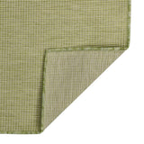 Vidaxl außerhalb des Teppichs flach -120 x 170 cm Grün