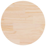 Vidaxl tafelblad ø50x2,5 cm massief grenenhout