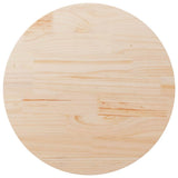 Vidaxl tafelblad ø80x2,5 cm massief grenenhout