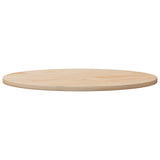 Vidaxl tafelblad ø80x2,5 cm massief grenenhout