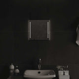 Vidaxl badkamerspiegel led 30x30 cm