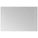 Vidaxl badkamerspiegel led 60x40 cm
