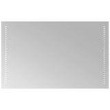 Vidaxl badkamerspiegel led 80x50 cm