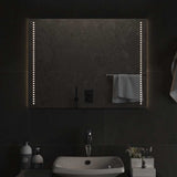 Vidaxl badkamerspiegel led 80x60 cm