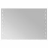 Vidaxl badkamerspiegel led 90x60 cm