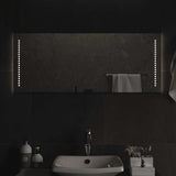 Vidaxl badkamerspiegel led 100x40 cm