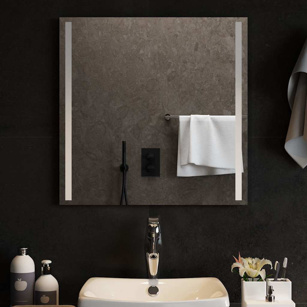 Vidaxl Badezimmerspiegel LED 60x60 cm
