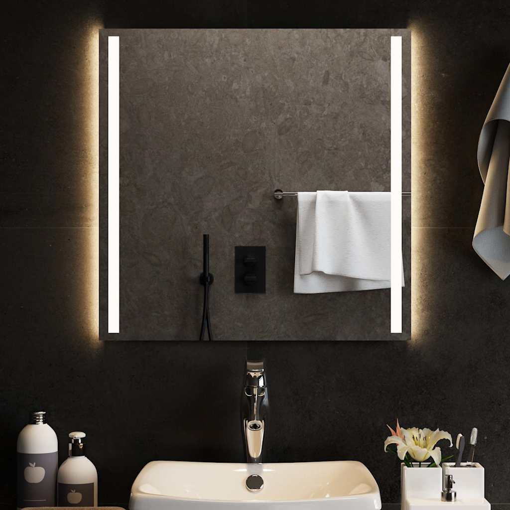 Vidaxl Badezimmerspiegel LED 60x60 cm