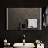 Vidaxl Badezimmerspiegel LED 80x50 cm