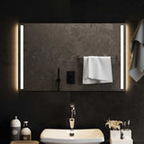 Vidaxl Badezimmerspiegel LED 80x50 cm