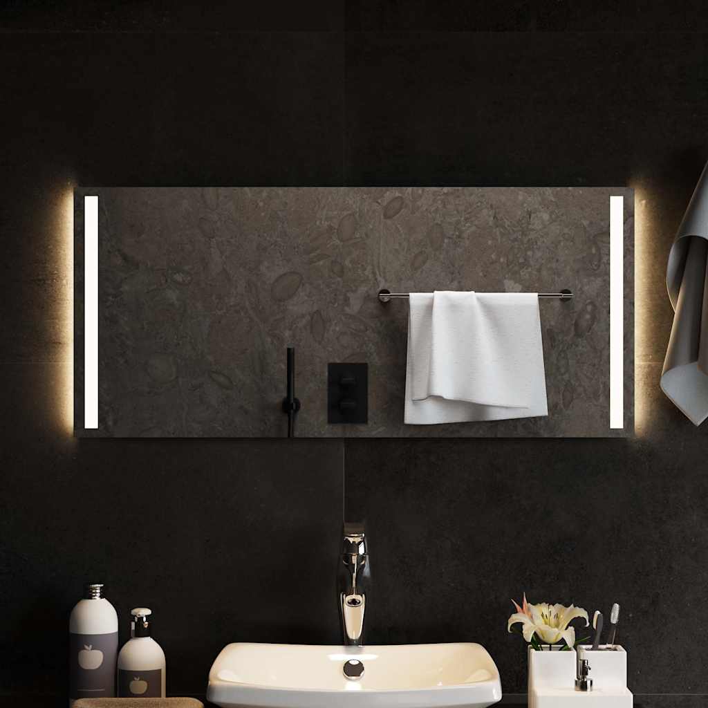 Vidaxx Badezimmerspiegel LED 90x40 cm
