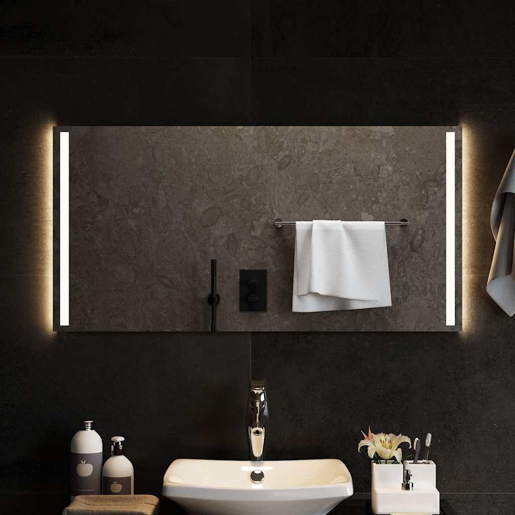 Vidaxl Badezimmerspiegel LED 100x50 cm