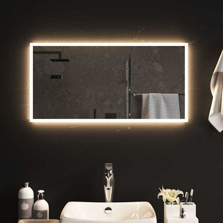 Vidaxl Badezimmerspiegel LED 80x40 cm