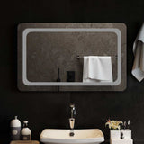 Vidaxl Badezimmerspiegel LED 80x50 cm