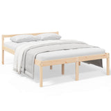 Vidaxl seniorenbed massief grenenhout 160x200 cm