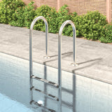 Vidaxl Swimmingpool Leiter 54x38x158 cm 304 Edelstahl