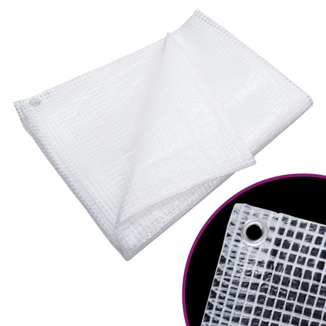 Vidaxl -Gerät Leno 140 g m² 6x10 m Weiß