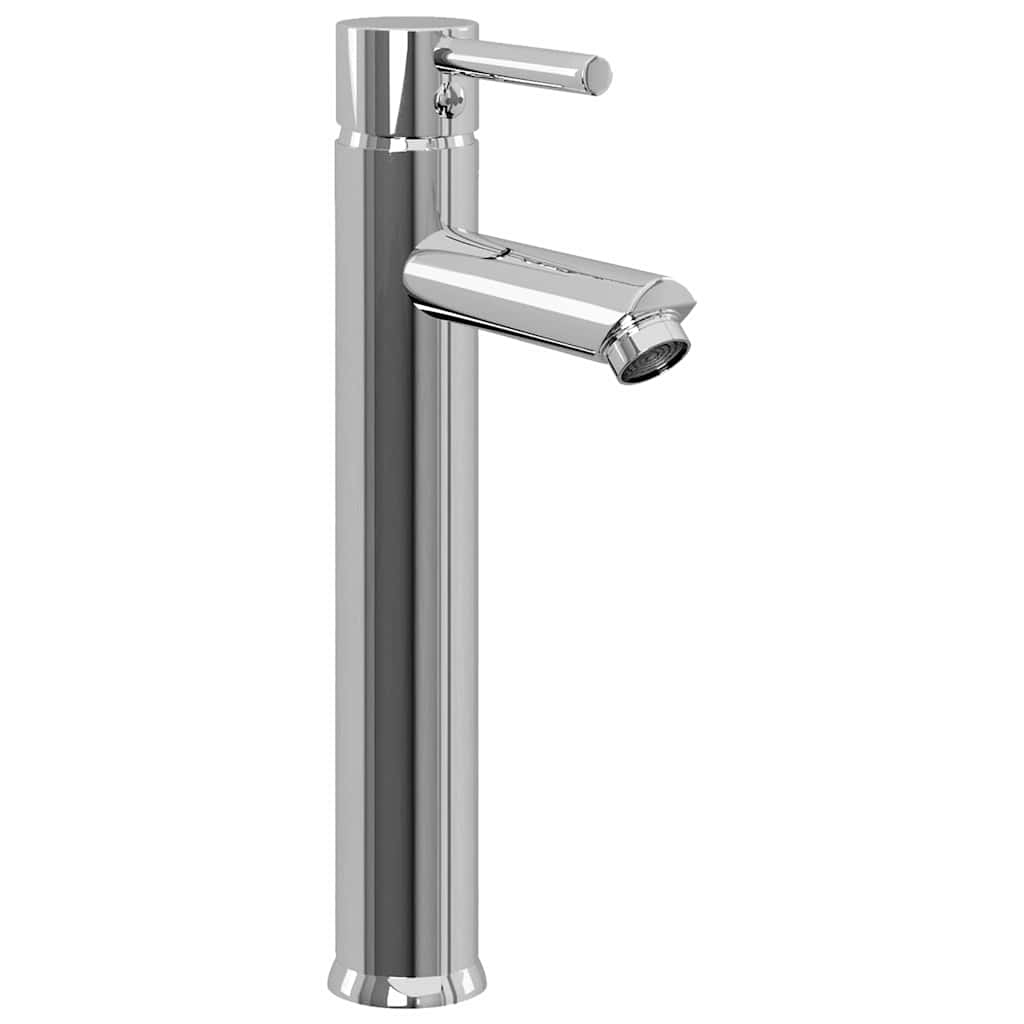VidaXL-Waschbecken mit Wasserhahn und Ablaufgarnitur aus mattem gehärtetem Glas