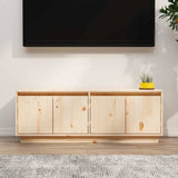 Vidaxl tv-meubel 110x34x40 cm massief grenenhout