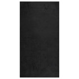 Vidaxl Teppich Shaggy High Stapel 80x150 cm Schwarz