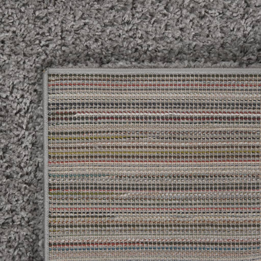 Vidaxl Teppich Shaggy High Stape 160x230 cm Grau