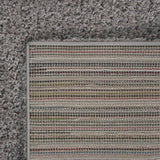 Vidaxl Teppich Shaggy High Stape 160x230 cm Grau