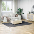 Vidaxl Teppich waschbarer Kurzpol Anti-Rutsch 160x230 cm Anthrazit