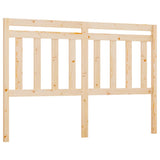 Vidaxl hoofdbord 140x4x100 cm massief grenenhout