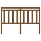 Vidaxl hoofdbord 146x4x100 cm massief grenenhout honingbruin