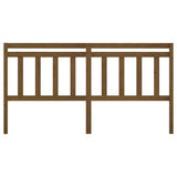 Vidaxl hoofdbord 186x4x100 cm massief grenenhout honingbruin