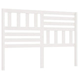 Vidaxl hoofdbord 166x4x100 cm massief grenenhout wit