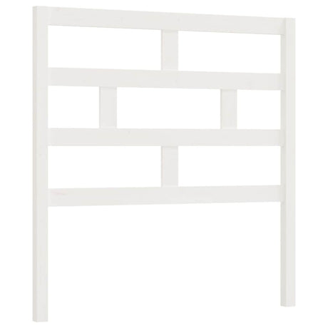 Vidaxl hoofdbord 81x4x100 cm massief grenenhout wit