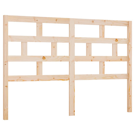 Vidaxl hoofdbord 126x4x100 cm massief grenenhout