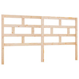 Vidaxl hoofdbord 186x4x100 cm massief grenenhout