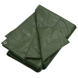 VIDAXL -Gerät Segel 180 g m² 6 x 6 M HDPE Grün