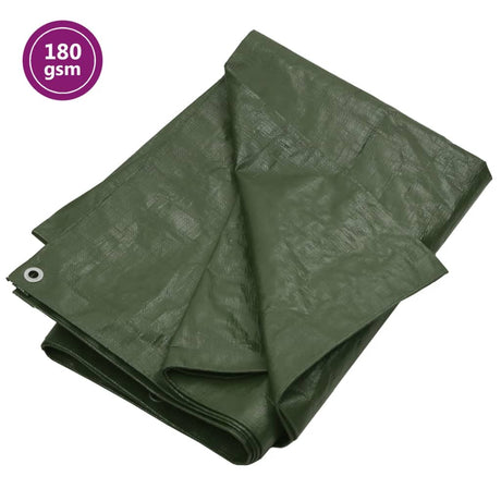 Vidaxl -Gerät Segel 180 g m² 6x8 M HDPE Grün