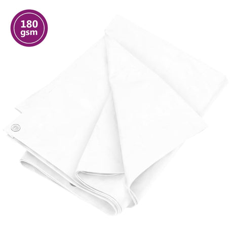VIDAXL -Gerät 180 g m² 4x8 M HDPE Weiß