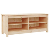 Vidaxx Schuhbank 110x38x45,5 cm massives Kiefernholz
