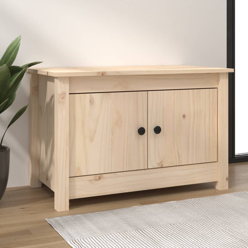 Vidaxx Schuhschrank 70x38x45,5 cm massives Kiefernholz