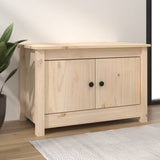 Vidaxx Schuhschrank 70x38x45,5 cm massives Kiefernholz