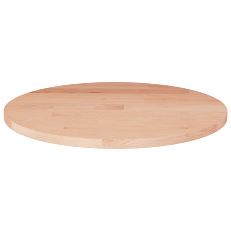 Vidaxl tafelblad rond ø30x1,5 cm onbehandeld massief eikenhout