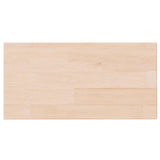 Vidaxl plank 40x20x1,5 cm onbehandeld massief eikenhout