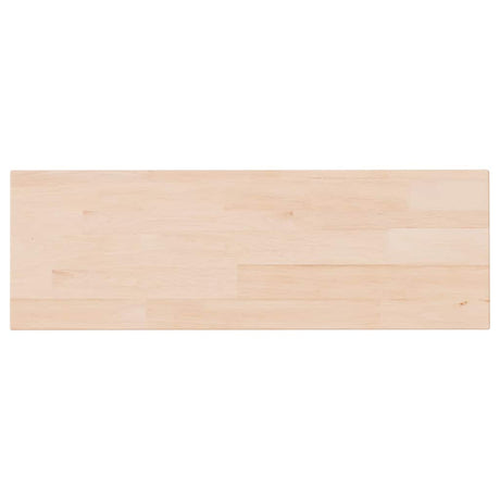 Vidaxl plank 60x20x1,5 cm onbehandeld massief eikenhout