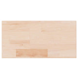 Vidaxl plank 40x20x2,5 cm onbehandeld massief eikenhout