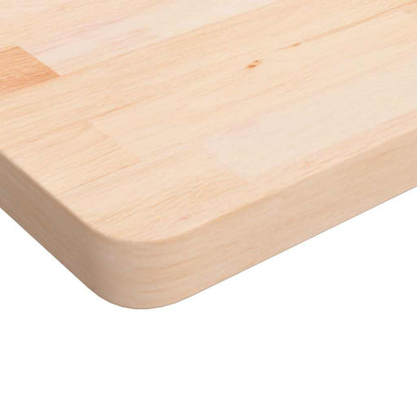 Vidaxl tafelblad vierkant 90x90x4 cm onbehandeld massief eikenhout