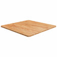 Vidaxl tafelblad vierkant 60x60x1,5 cm massief eiken lichtbruin